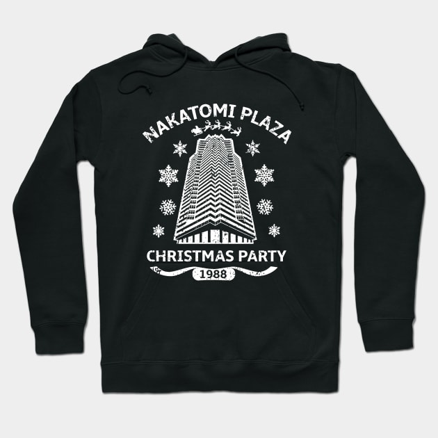 Hans Gruber Nakatomi Plaza Hoodie by fellfreestuffstudio